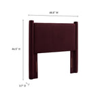 MOD-7177 Rael Performance Velvet Twin Headboard by Modway