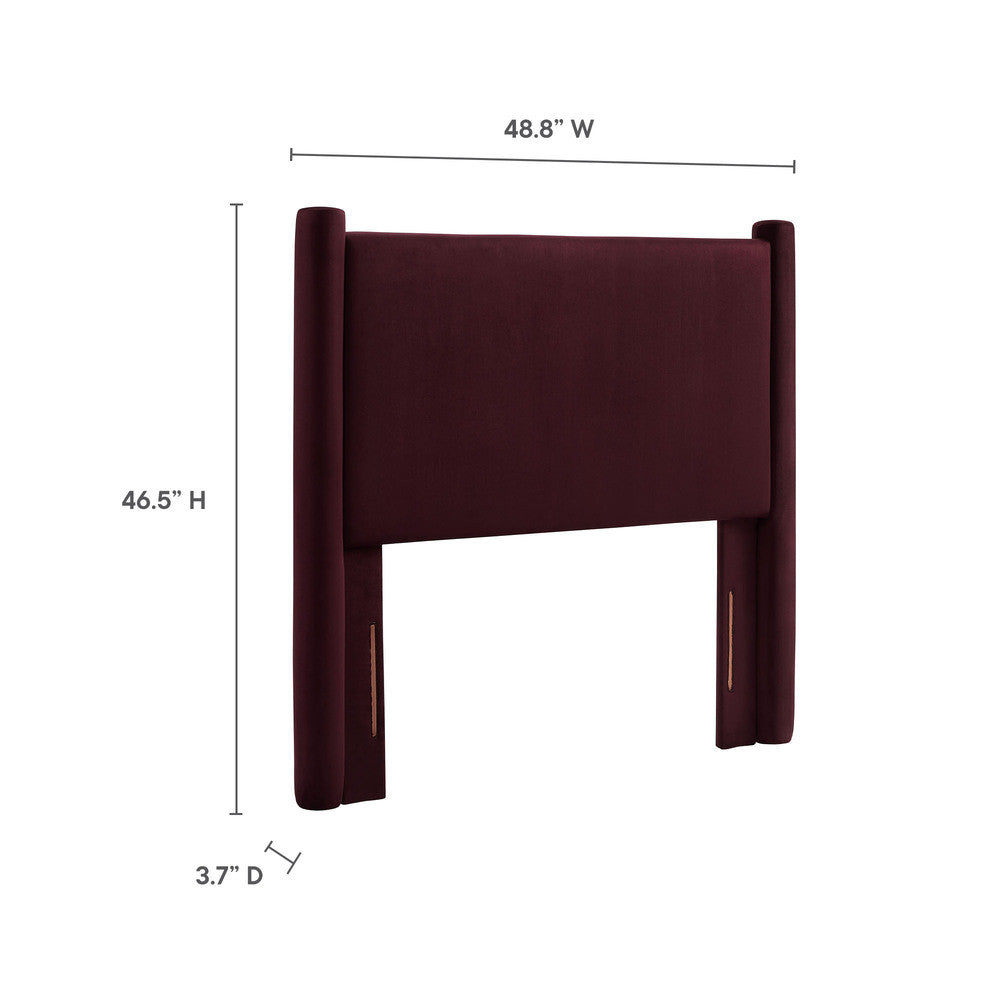MOD-7177 Rael Performance Velvet Twin Headboard by Modway