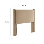 MOD-7177 Rael Performance Velvet Twin Headboard by Modway
