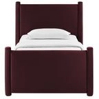 Modway Rael Performance Velvet Twin Platform Bed by Modway-MOD-7173