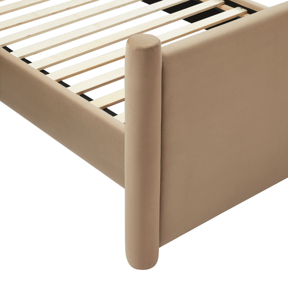 Modway Rael Performance Velvet Twin Platform Bed by Modway-MOD-7173