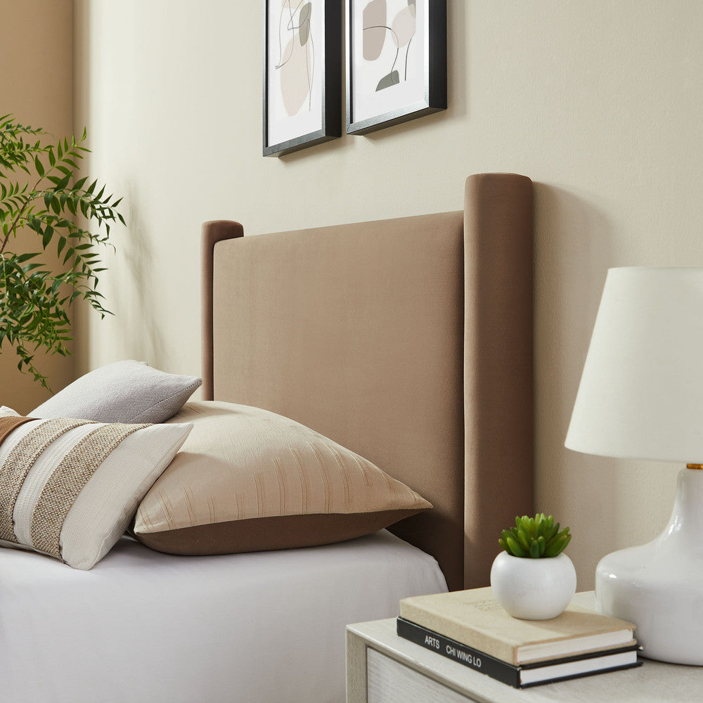 Modway Rael Performance Velvet Twin Platform Bed by Modway-MOD-7173