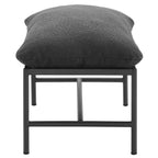 Modway Raya Outdoor Patio Boucle Ottoman by Modway-EEI-7161-CHA  3