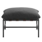 Modway Raya Outdoor Patio Boucle Ottoman by Modway-EEI-7161-CHA  4