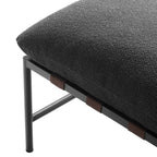 Modway Raya Outdoor Patio Boucle Ottoman by Modway-EEI-7161-CHA  5