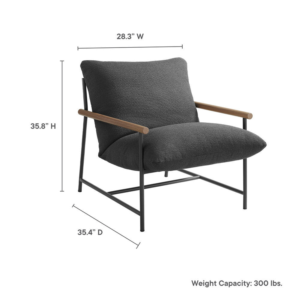 Modway Raya Outdoor Patio Boucle Sling Lounge Chair by Modway-EEI-7118