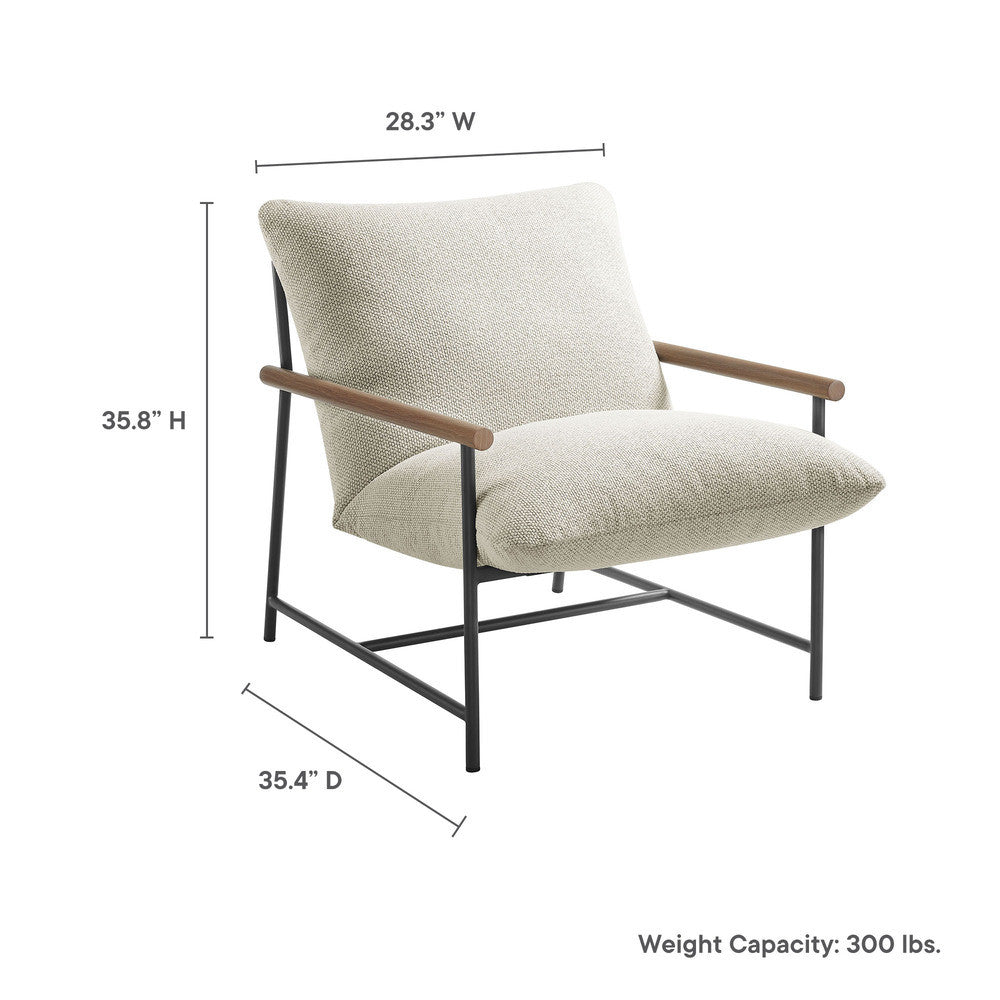 Modway Raya Outdoor Patio Boucle Sling Lounge Chair by Modway-EEI-7118