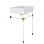 EEI-5535-ACR-WHI Redeem 24" Acrylic Wall-Mount Bathroom Vanity by Modway