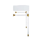 EEI-5535-ACR-WHI Redeem 24" Acrylic Wall-Mount Bathroom Vanity by Modway