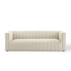 Modway Reflection Channel Tufted Upholstered Fabric Sofa by Modway-EEI-3881-BEI