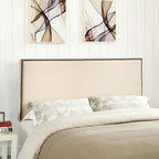 MOD-5217-IVO Region Nailhead Upholstered Full Headboard by Modway