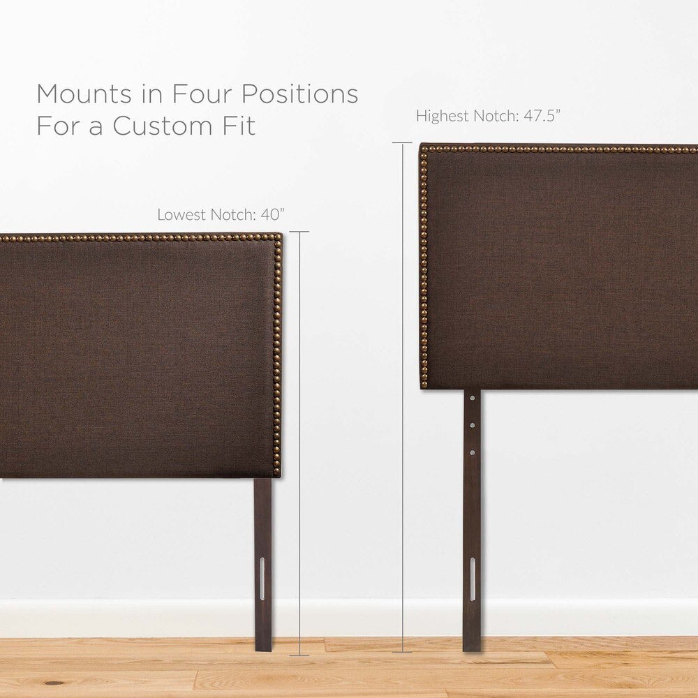 MOD-5215 Region Nailhead Upholstered Queen Headboard by Modway