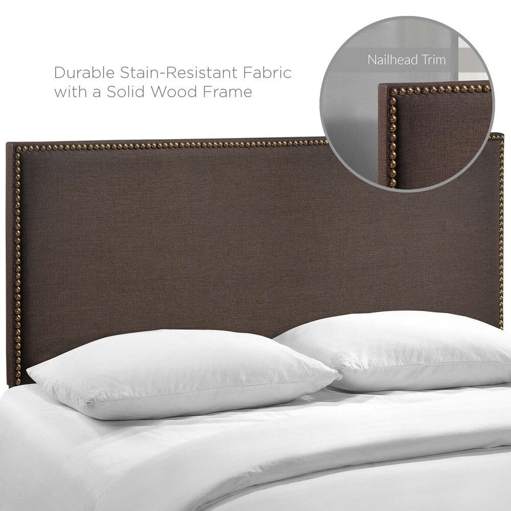 MOD-5215 Region Nailhead Upholstered Queen Headboard by Modway
