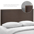 MOD-5215 Region Nailhead Upholstered Queen Headboard by Modway