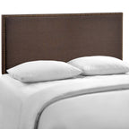 MOD-5215 Region Nailhead Upholstered Queen Headboard by Modway