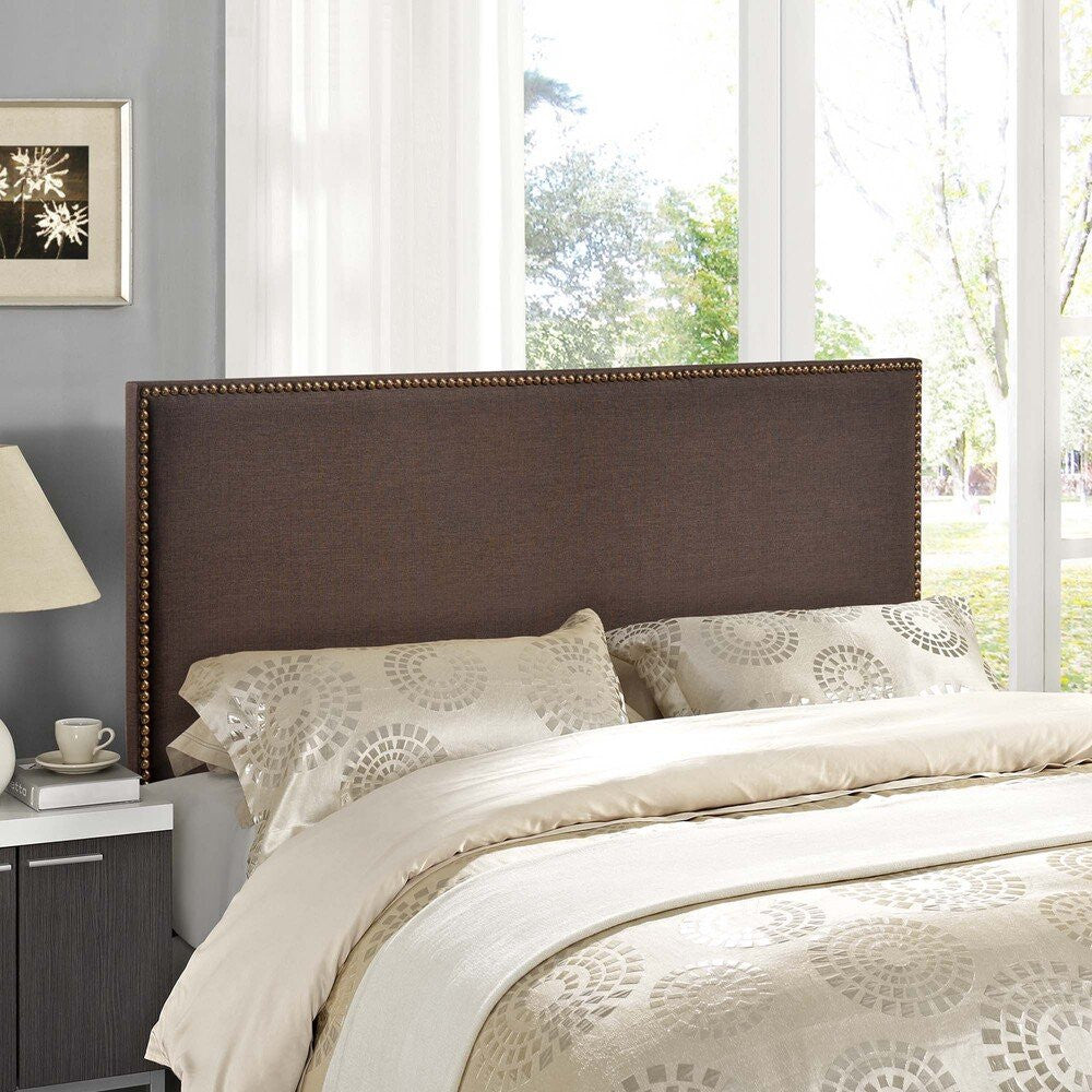 MOD-5215 Region Nailhead Upholstered Queen Headboard by Modway
