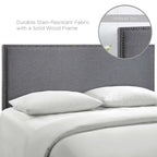 MOD-5215 Region Nailhead Upholstered Queen Headboard by Modway