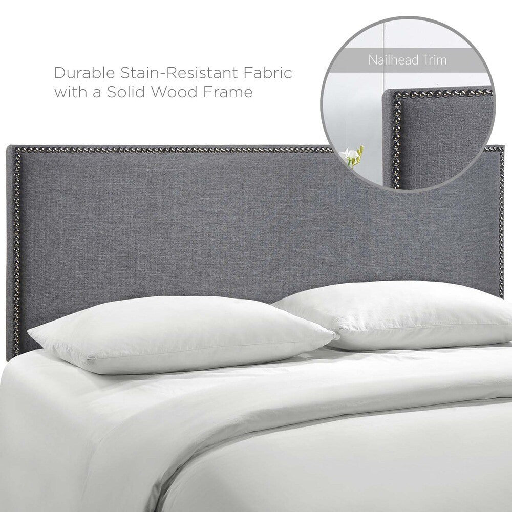 MOD-5215 Region Nailhead Upholstered Queen Headboard by Modway