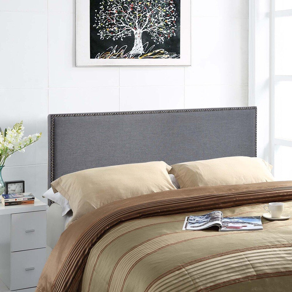 MOD-5215 Region Nailhead Upholstered Queen Headboard by Modway