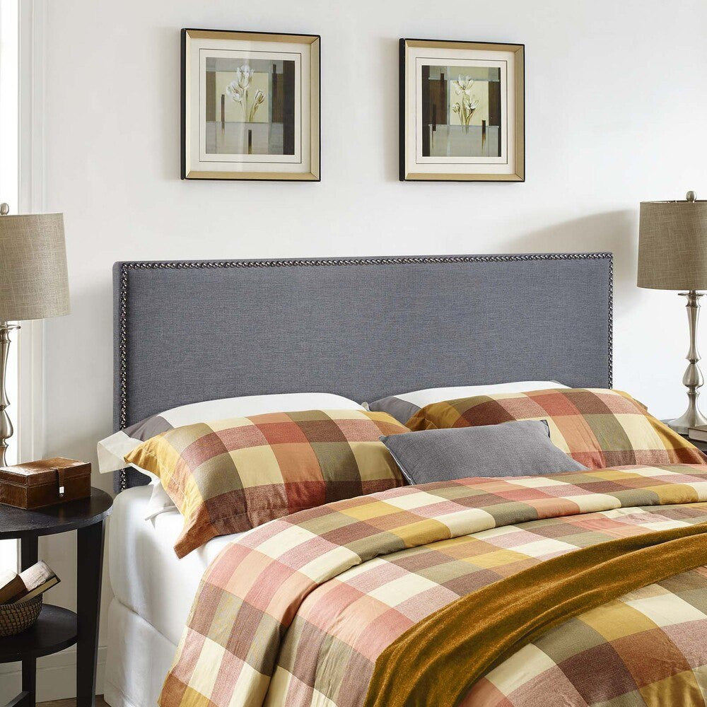 MOD-5215 Region Nailhead Upholstered Queen Headboard by Modway