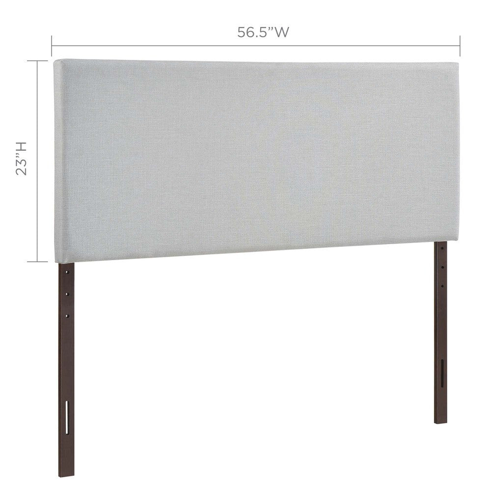 MOD-5213-GRY Region Upholstered Fabric Full Headboard by Modway