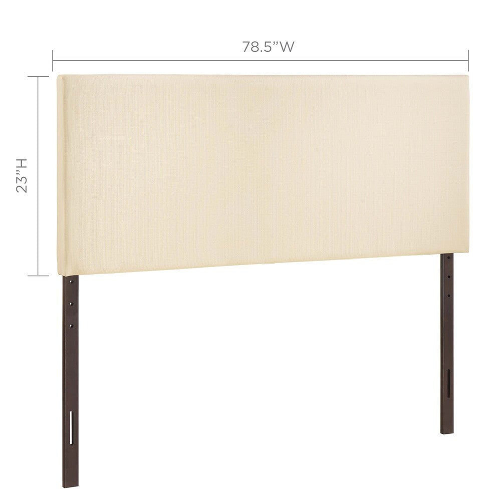 MOD-5212-IVO Region Upholstered Fabric King Headboard by Modway