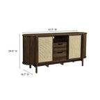 Modway Reid 63" Curved Sideboard by Modway-EEI-7166-WAL