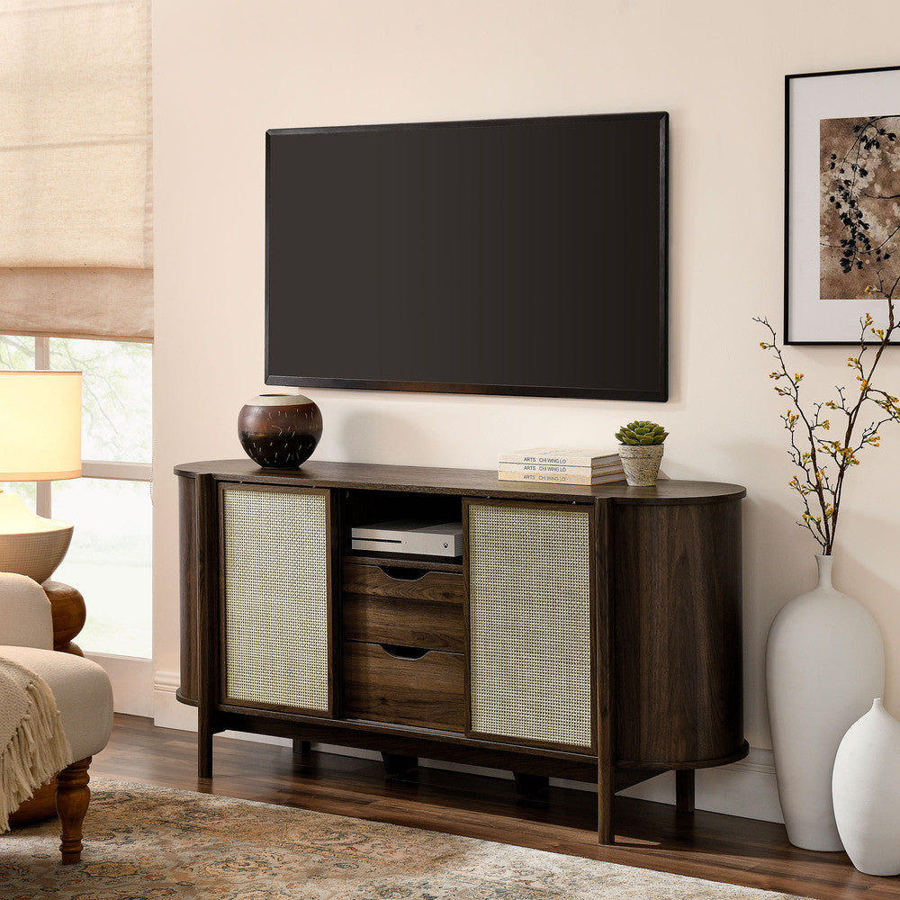 Modway Reid 63" Curved Sideboard by Modway-EEI-7166-WAL
