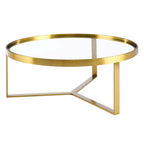 Modway EEI-6153-GLD Relay Coffee Table Gold