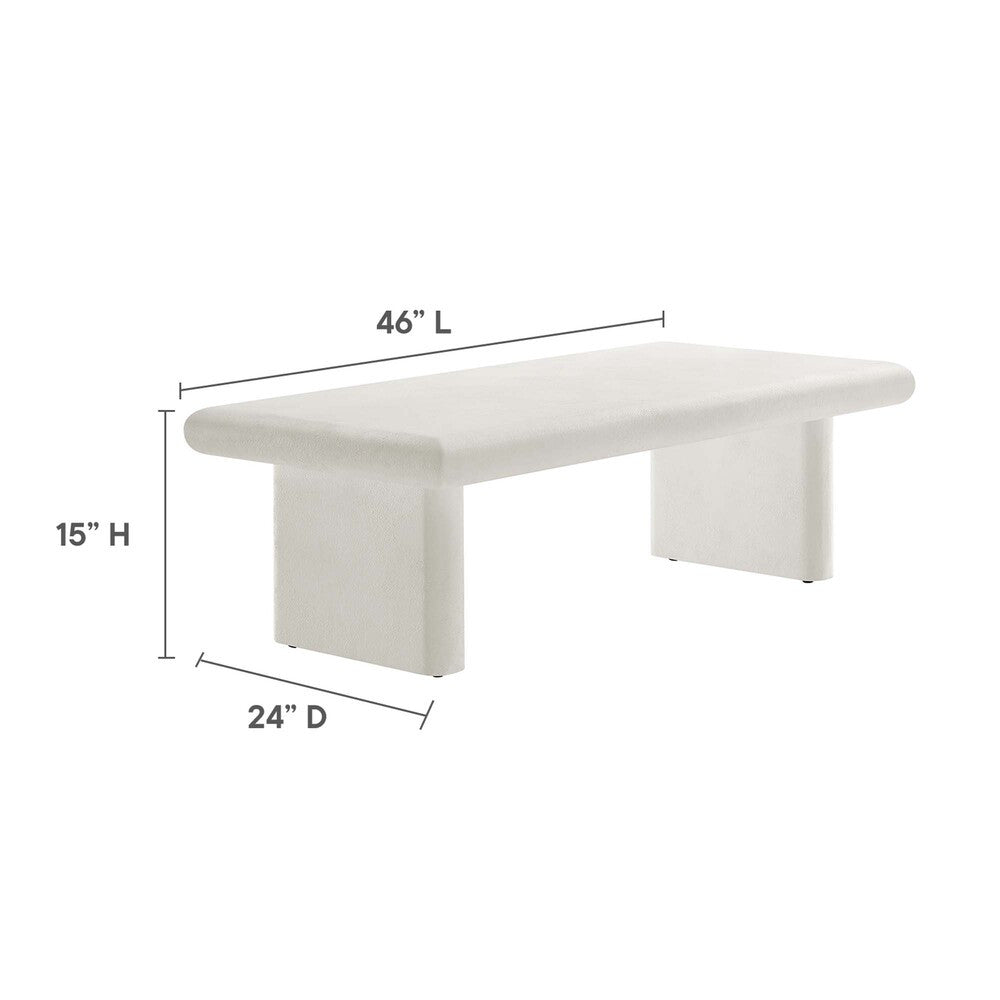 EEI-6578 Relic Concrete Textured Coffee Table by Modway