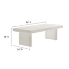 EEI-6578 Relic Concrete Textured Coffee Table by Modway