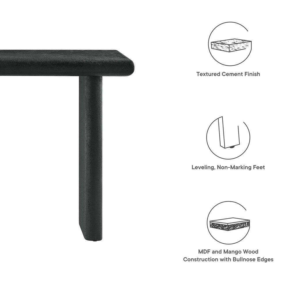 EEI-6577 Relic Concrete Textured Console Table by Modway