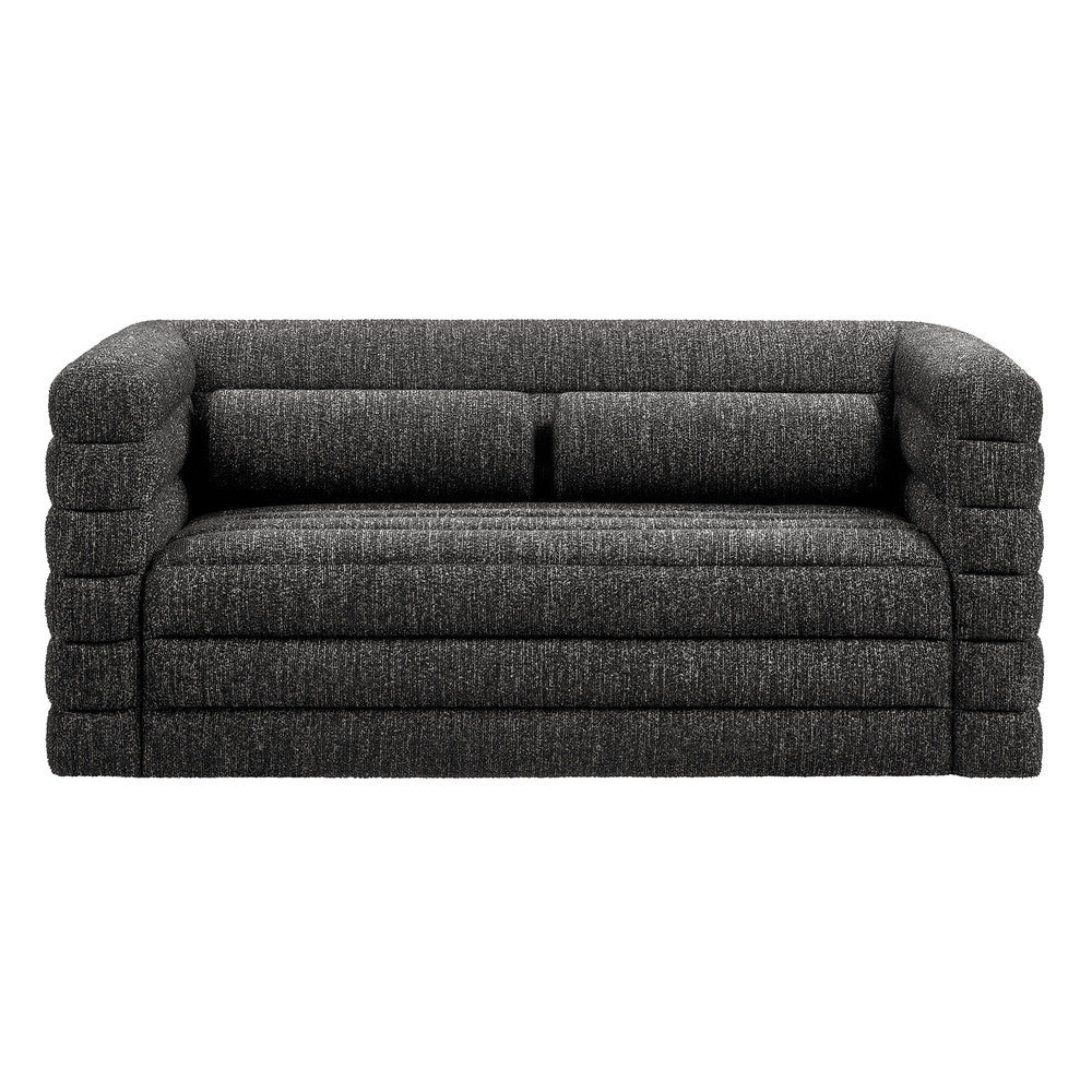 Modway Relle Channel Tufted Boucle Upholstered Loveseat by Modway-EEI-7137