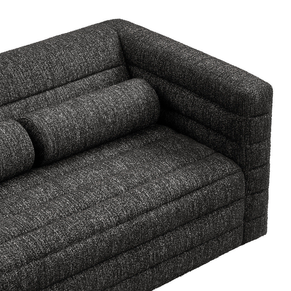 Modway Relle Channel Tufted Boucle Upholstered Loveseat by Modway-EEI-7137