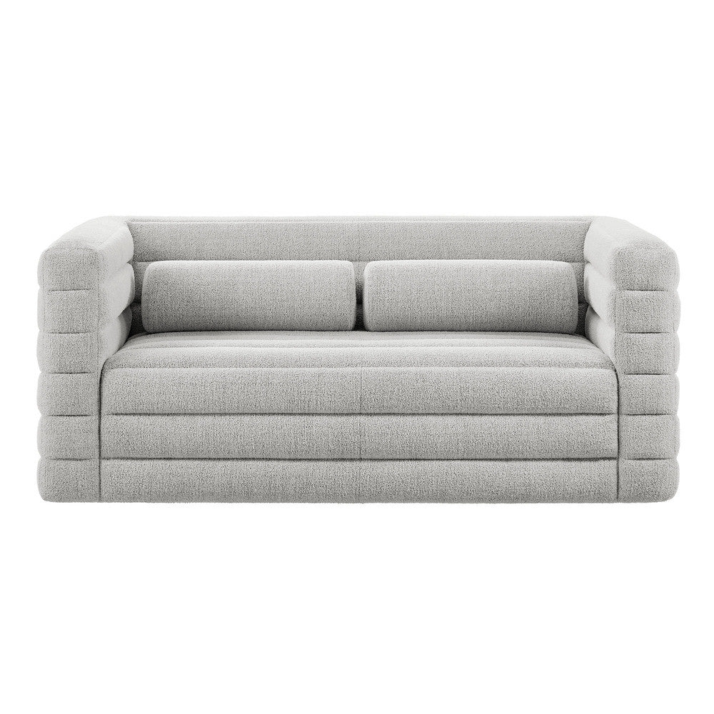 Modway Relle Channel Tufted Boucle Upholstered Loveseat by Modway-EEI-7137