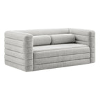 Modway Relle Channel Tufted Boucle Upholstered Loveseat by Modway-EEI-7137
