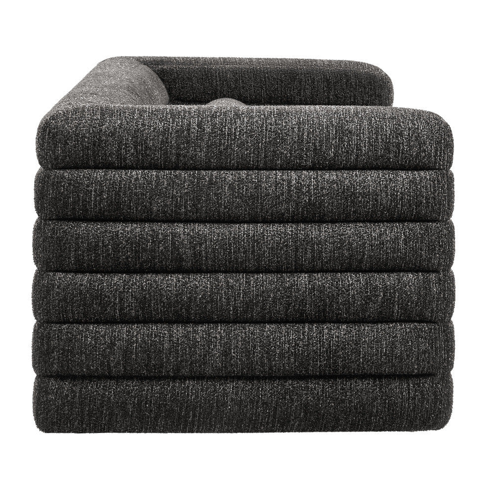 Modway Relle Channel Tufted Boucle Upholstered Sofa by Modway-EEI-7136