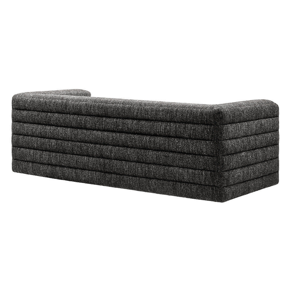 Modway Relle Channel Tufted Boucle Upholstered Sofa by Modway-EEI-7136