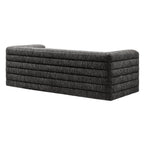 Modway Relle Channel Tufted Boucle Upholstered Sofa by Modway-EEI-7136