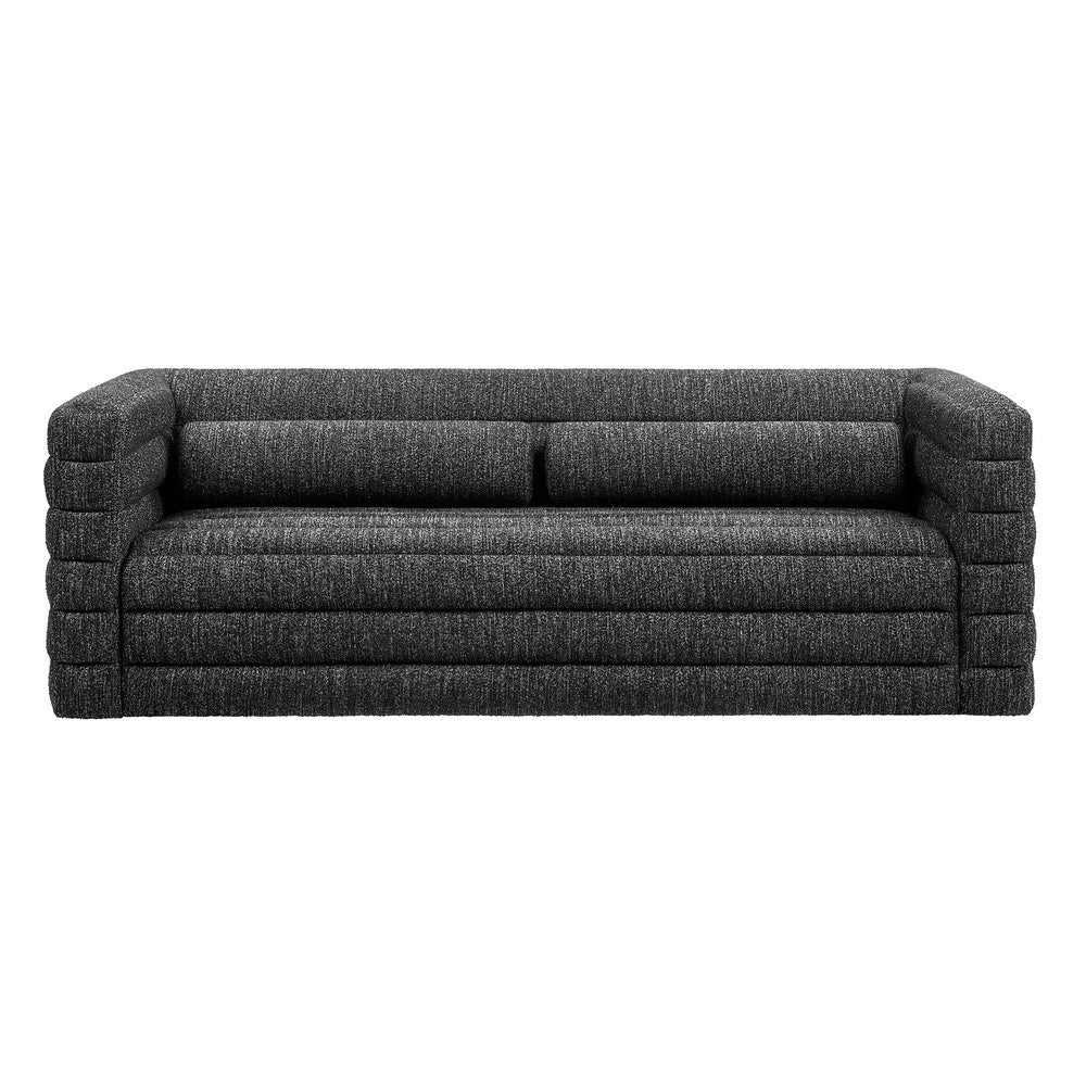 Modway Relle Channel Tufted Boucle Upholstered Sofa by Modway-EEI-7136