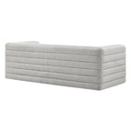Modway Relle Channel Tufted Boucle Upholstered Sofa by Modway-EEI-7136