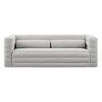 Modway Relle Channel Tufted Boucle Upholstered Sofa by Modway-EEI-7136
