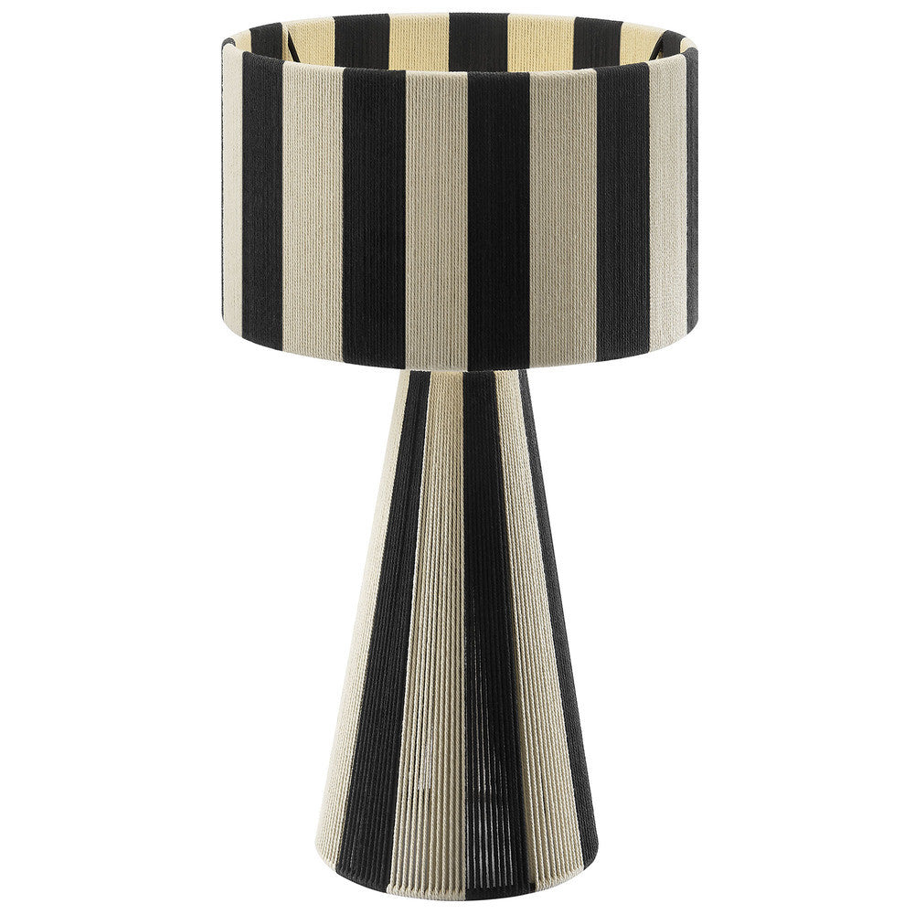 Modway Renae Handwoven Cotton Thread Striped Table Lamp by Modway-EEI-7261