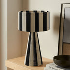 Modway Renae Handwoven Cotton Thread Striped Table Lamp by Modway-EEI-7261