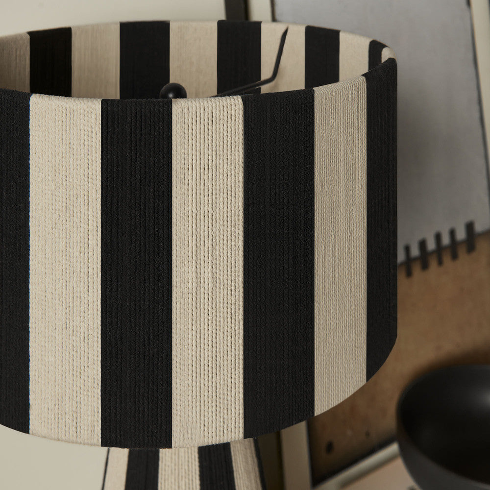 Modway Renae Handwoven Cotton Thread Striped Table Lamp by Modway-EEI-7261