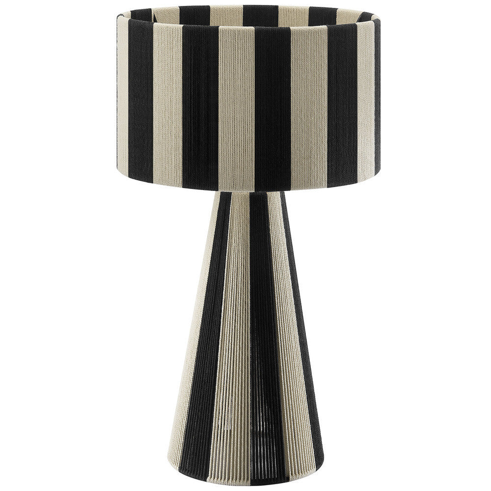 Modway Renae Handwoven Cotton Thread Striped Table Lamp by Modway-EEI-7261