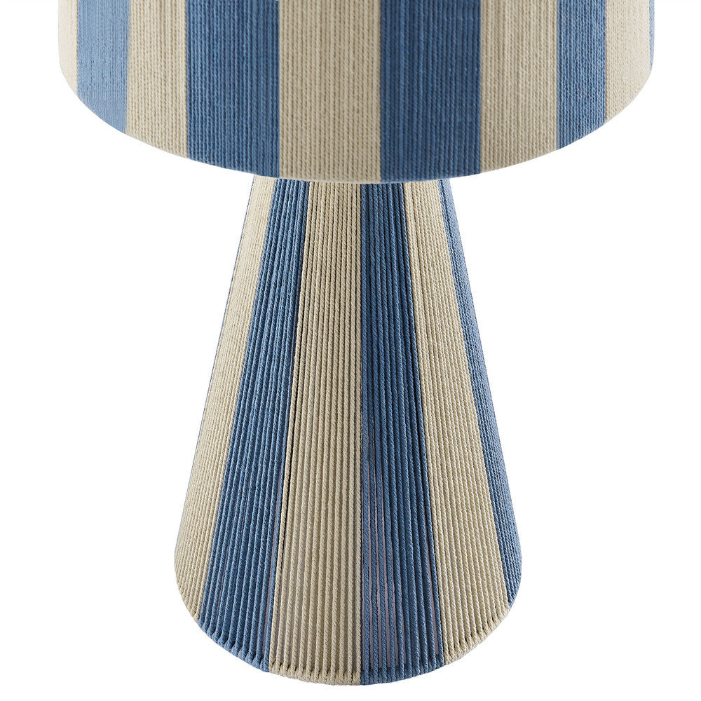 Modway Renae Handwoven Cotton Thread Striped Table Lamp by Modway-EEI-7261