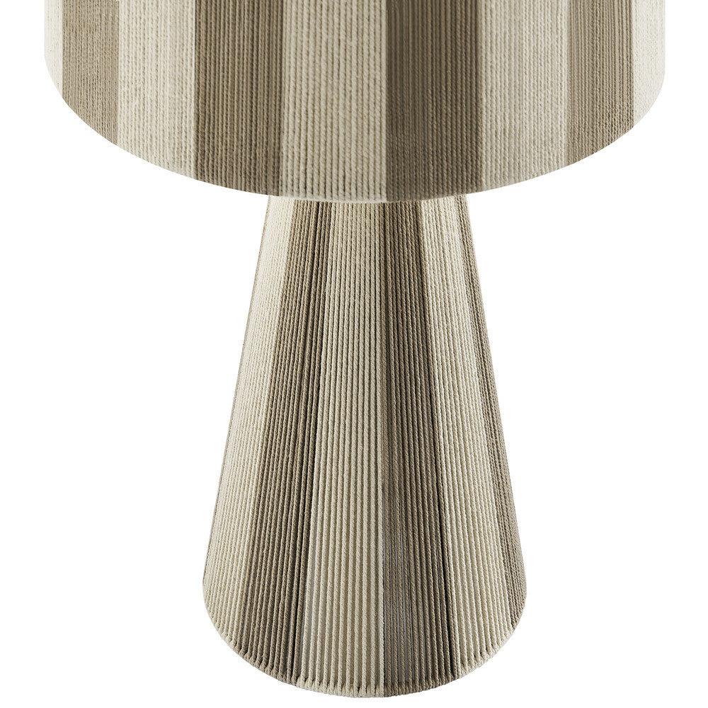 Modway Renae Handwoven Cotton Thread Striped Table Lamp by Modway-EEI-7261