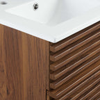 EEI-5419-WAL-WHI Render 18" Wall-Mount Bathroom Vanity by Modway