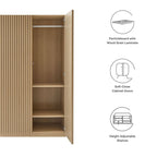 MOD-7182 Render 2-Door Wardrobe Closet by Modway